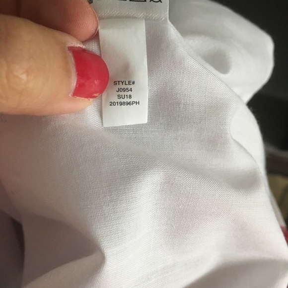 J. Crew Floral One Shoulder Floral Dress J0954 - Picture 7 of 8